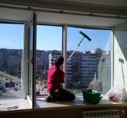 Мытье окон в однокомнатной квартире Ровеньки